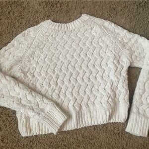 Kendall & Kylie White Sweater